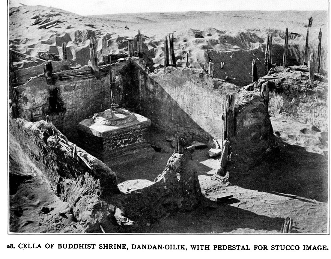 Aurel Stein book - On Central Asian Tracks