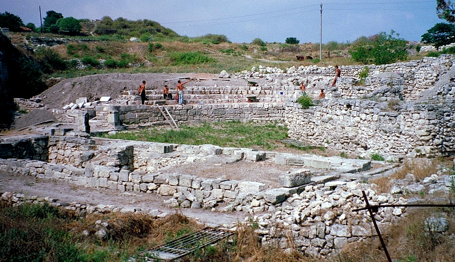 Chersonese ruins