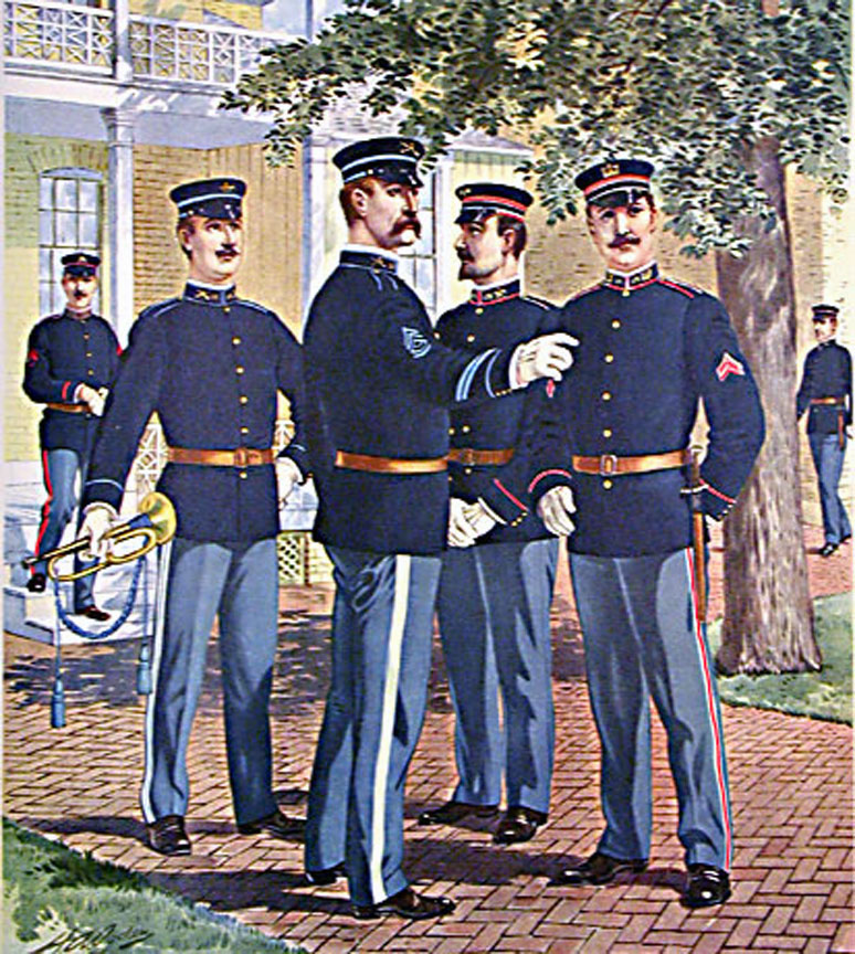 Infantry Blue Color