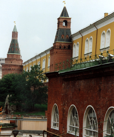 section Kremlin wall