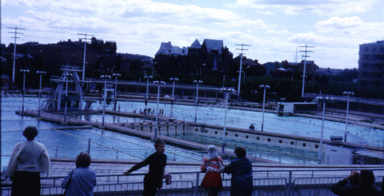 former outdoor pool