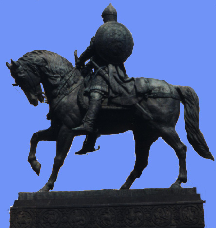 statue of Yurii Dolgoruki