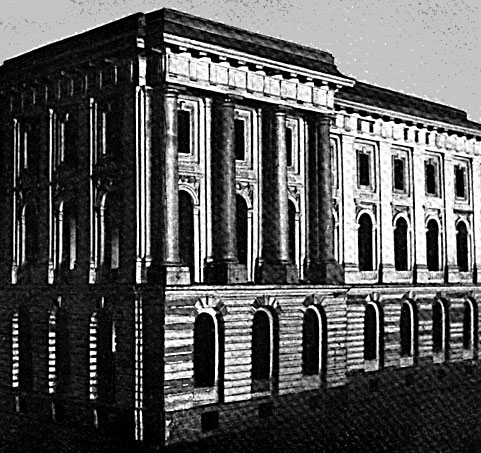 academy building model